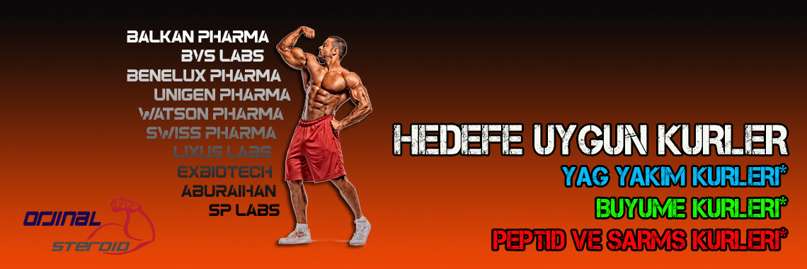 Orjinal steroid hazır kurler
