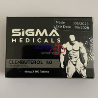Sigma Clenbuterol 40mcg 100 Tablet