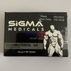 Sigma Clenbuterol 40mcg 100 Tablet